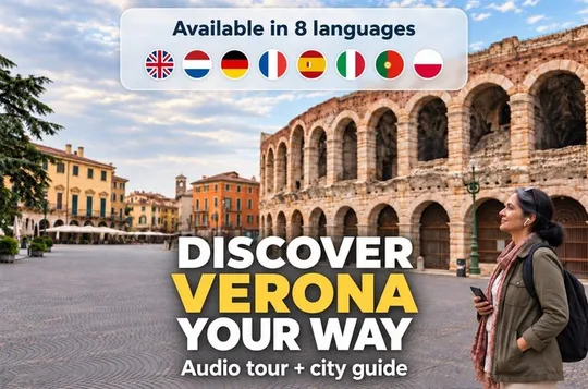 Verona: City Walk with Audio Guide in 7 Languages on your Phone