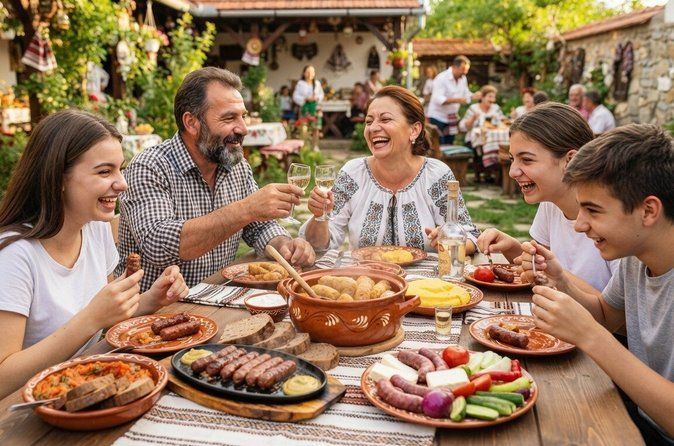 Traditional lunch and Old Town Private Tour with a local guide