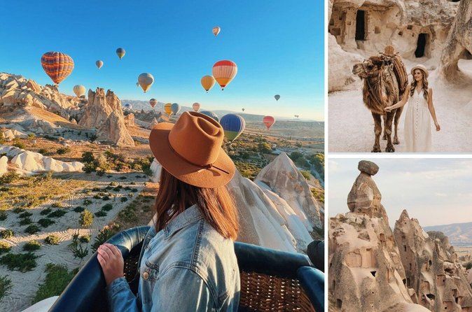 Cappadocia Magics: 3 Day Tour Including Camel Ride & Balloon Ride