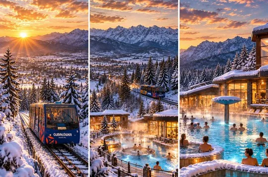 Från Krakow: Zakopane linbana, Osycpek ost och termalbad