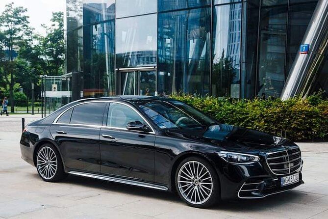 Warsaw Sightseeing with NEW Mercedes Sclass!!!