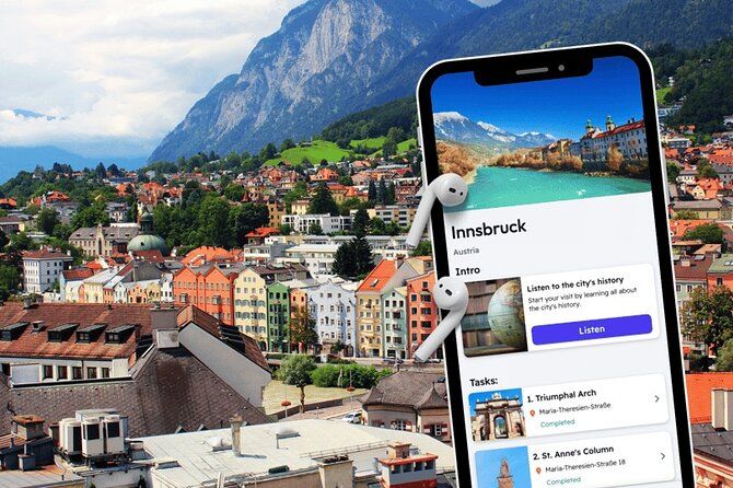 Innsbruck English Audio Tour with Quizzes on your Phone