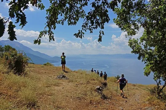 Hike in Mountain Villages with BBQ Beach Afternoon from Ohrid