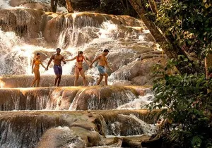 Dunn's River Fall & Blue Hole Combo Tour from Montego Bay Jamaica