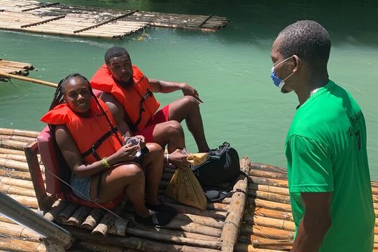 Martha brae bamboo river rafting tour from Ocho Rios