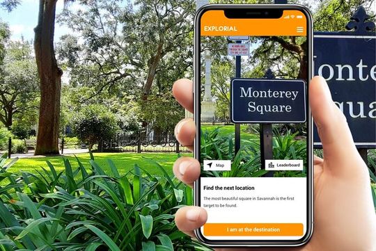 Savannah Scavenger Hunt and Sights Self Guided Tour