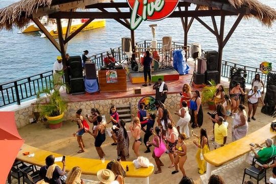 Private Tour to 7 Mile Beach Ricks Cafe with ATV from Montego Bay