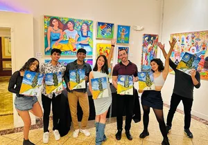 A Sip and Paint Experience in San Francisco