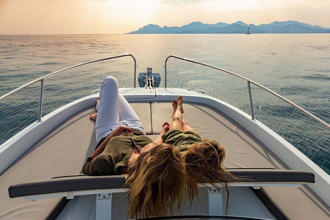 Amazing Sunset by private boat