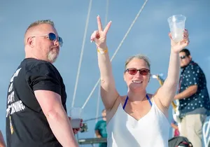 All inclusive fun! Music, boat tour, snorkel, open bar & lunch