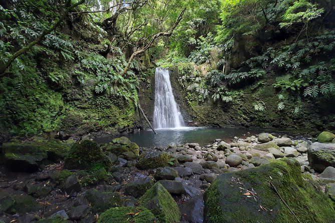 Sanguinho hike, Salto do Prego Waterfall and Furnas hotsprings