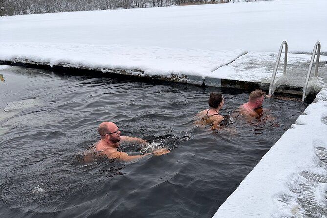 Icebathing and Sauna in Stockholm nature