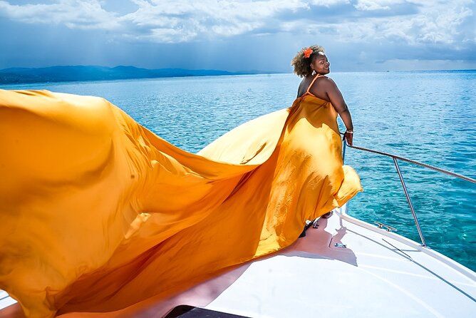 Private Yacht Tour w/optional Flying Dress Photoshoot Montego Bay