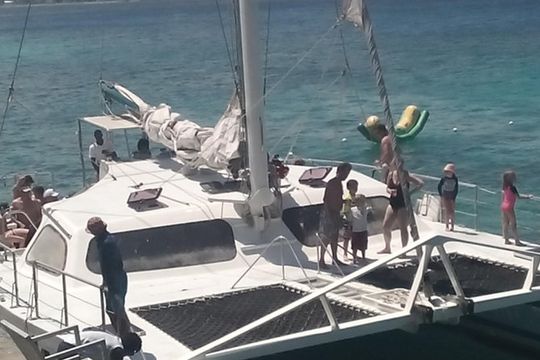 Private Catamaran Negril Jamaica Sail -Open Bar