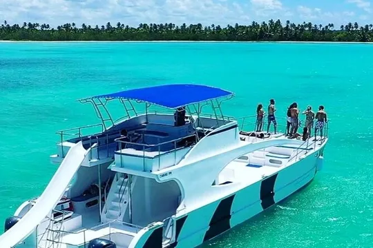 Puerto Plata Party Boat Cruise with Snorkeling and Open Bar