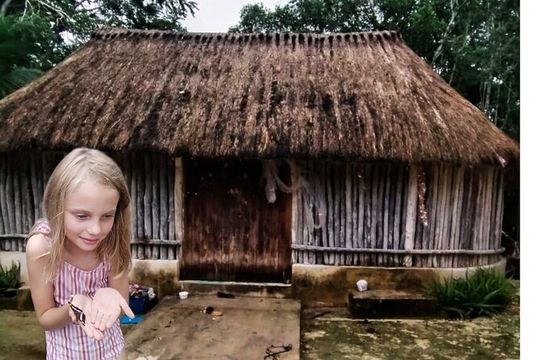 Visit to a Mayan Community. Living Culture, Traditions and Cenote