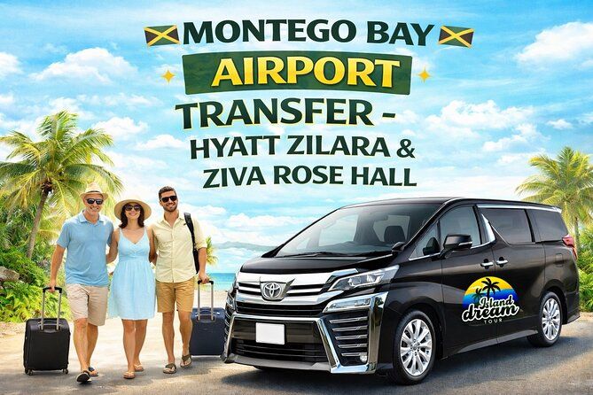 Private Taxi from Montego Bay Airport to Hyatt Rosehall