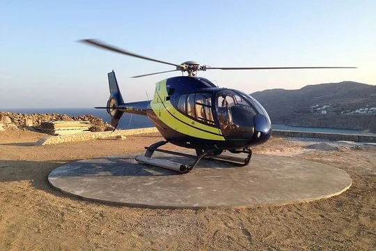Athens to Hydra: Private Helicopter Flight
