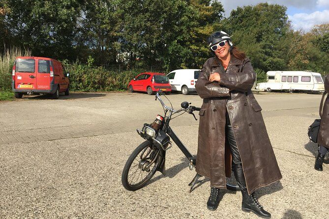 A day of solex riding on Texel