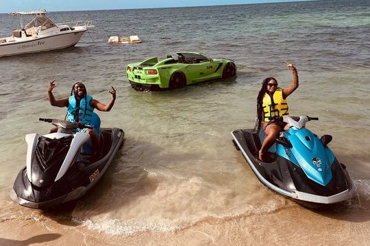 Jet-Ski with option Bamboo Rafting + Feet Massage with limestone