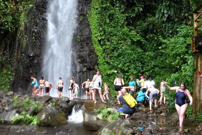 Dark View falls, Wallilabou, Fort Charlotte, Kingstown from IV Tours
