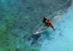 Photoshoot in Clear Kayak in Montego Bay with Transportation