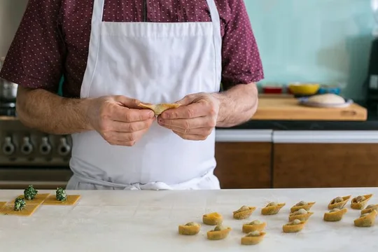Ravioli Making Class in Palermo and Dessert