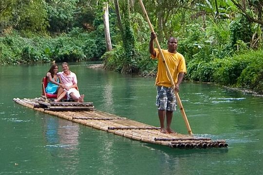Martha Brae Rafting from Montego Bay with Private Transportation