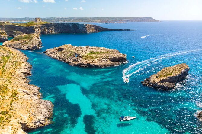 Roundtrip Ferry to Comino Blue Lagoon with Gozo Option