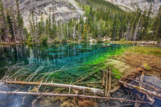 Kananaskis: Grassi Lake and Grotto Canyon Hiking Day tour