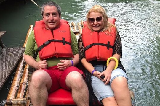 Jamaica Bamboo Rafting Tour Limestone Foot Massage