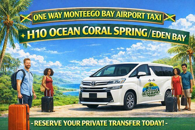 MBJ Airport Taxi-H10 Ocean Coral Spring /Eden Bay