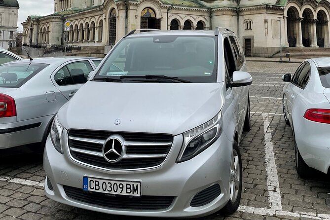 Transfer from the Sofia Airport to your hotel in Sofia by VIP Mercedes V class