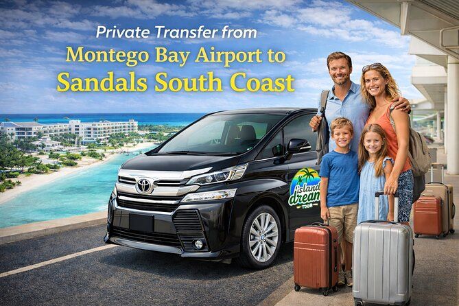 Private Transfer from Montego Bay Airport to Sandals South Coast