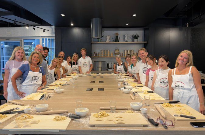 Rome: Pasta Fettuccine Ravioli and Tiramisu Cooking Class