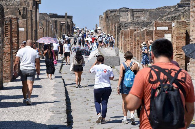 Pompeii Tour from Naples by Mercedes Minivan with Guide