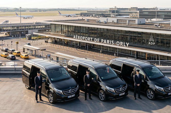 Paris: ORY Airport Private Transfer ⇄ City Center/Disneyland