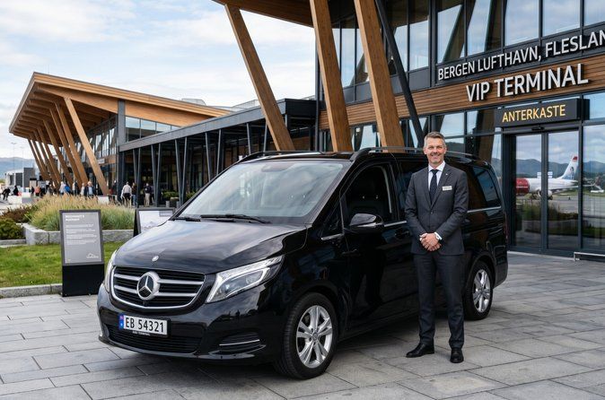 Bergen: BGO Airport Private Transfer to/from City Center