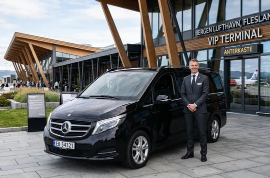 Bergen: BGO Airport Private Transfer to/from City Center