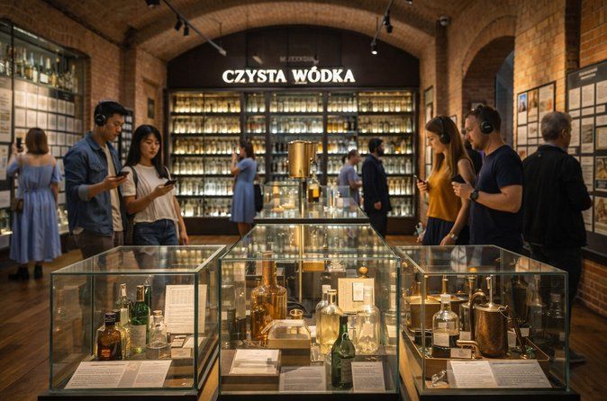 Krakow: Vodka Factory Museum - Ticket with Audioguide & Tasting