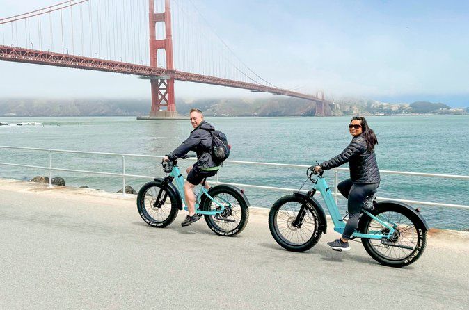 Golden Gate Bridge Bike Rental with Sausalito Ferry Return