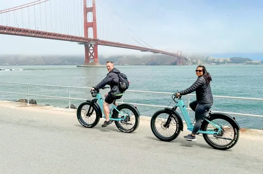 Golden Gate Bridge Bike Rental with Sausalito Ferry Return