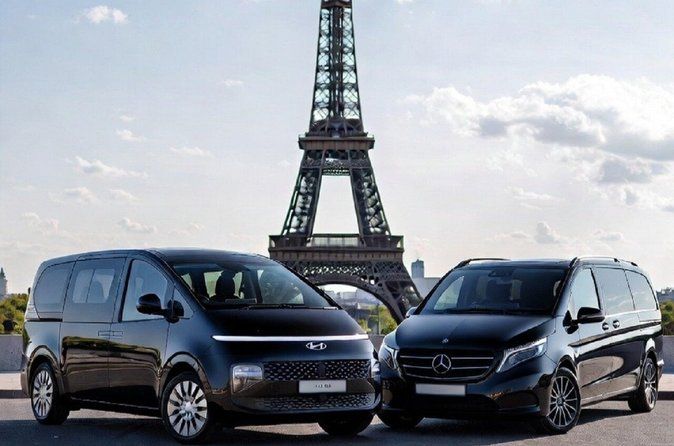 Private transfer EN VAN - DE Paris CDG Airport to Disneyland