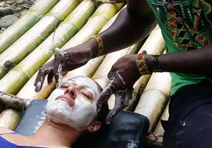 Bamboo Rafting on the Lethe River+Soothing Limestone Foot Massage