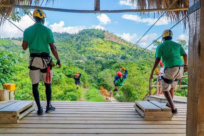 Punta Cana Zip Line Adventure: Half-Day Thrill with Scenic Views