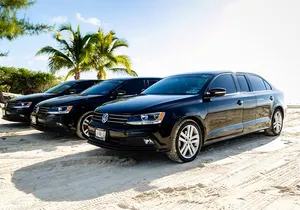 Departure by Luxury Sedan from Cancun Hotel Zone to Cun Airport