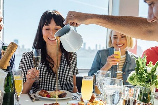 City Cruises NYC: Signature Bottomless Mimosa Brunch Pier 15