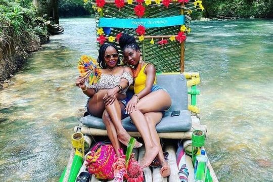 Bamboo Rafting With Foot Massage