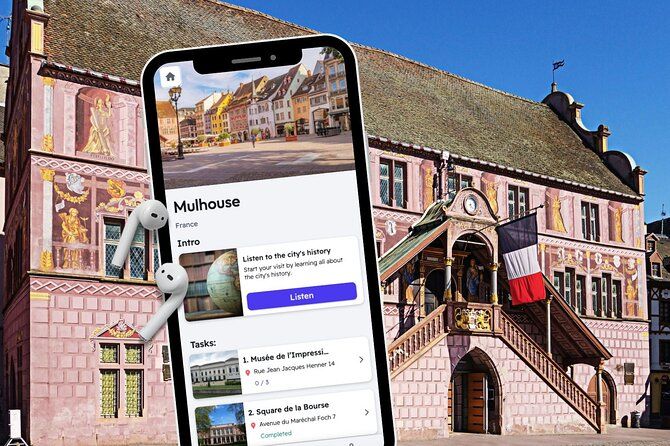 Mulhouse Self-Guided English Audio Tour on your Phone