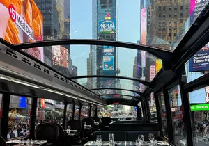 NYC Bustronome Gourmet Sightseeing Lunch Panoramic Bus